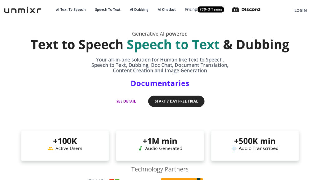 Unmixr AI preview