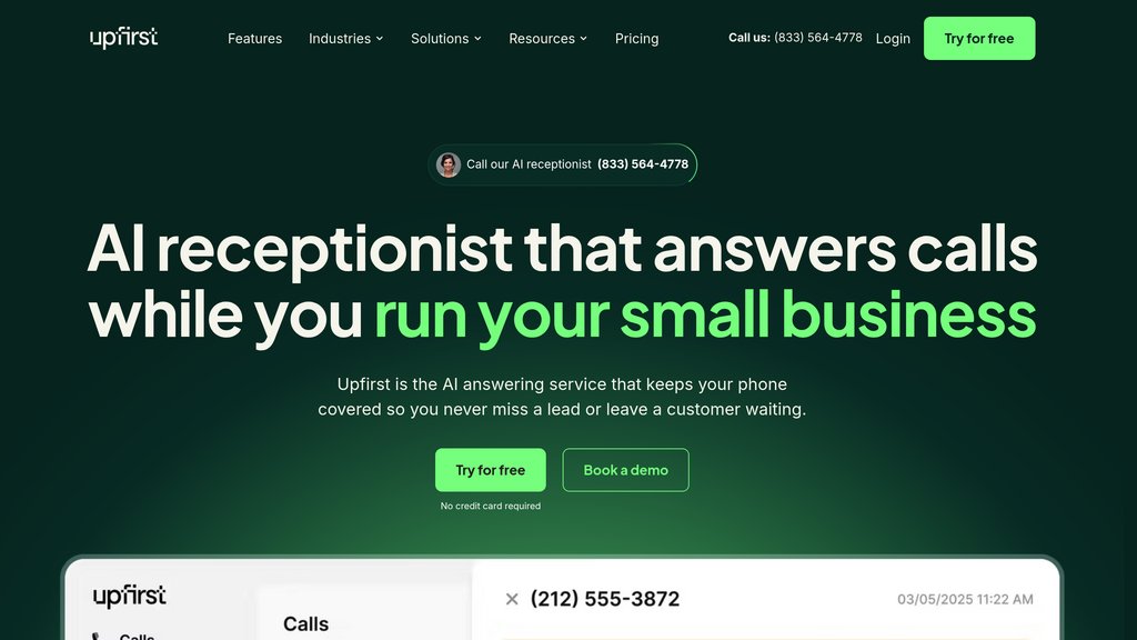 Upfirst preview