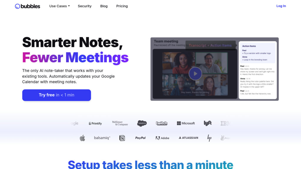 UseBubbles preview