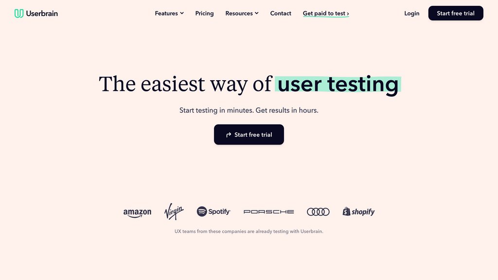 Userbrain preview