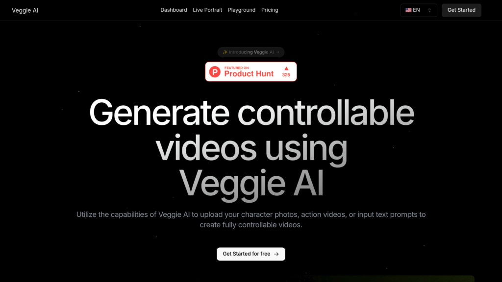 Veggie AI preview