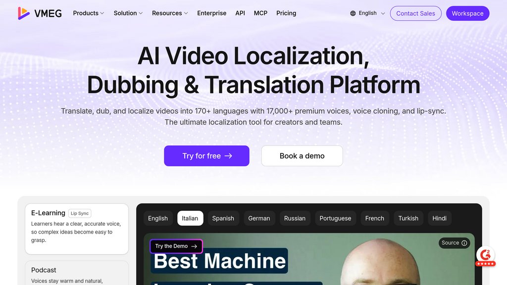 VMEG AI preview