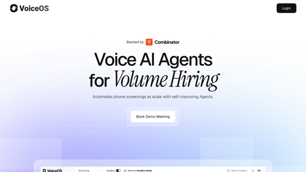 VoiceOS preview