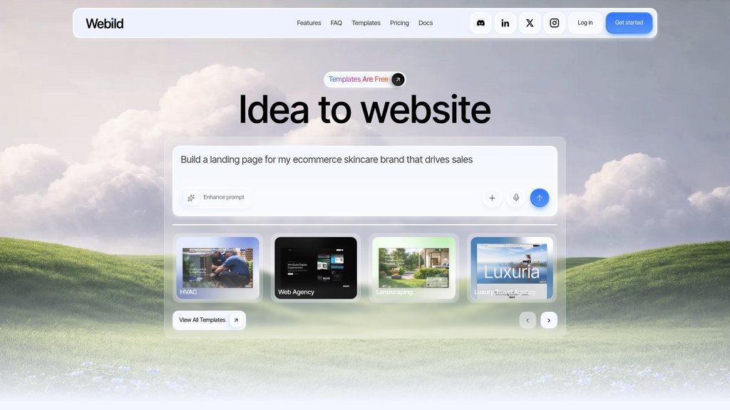 Webild preview