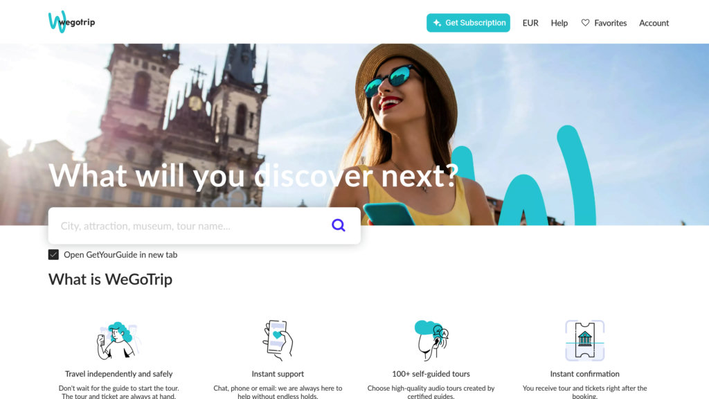 WeGoTrip preview