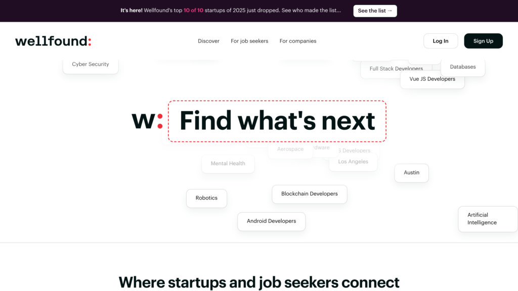Wellfound preview