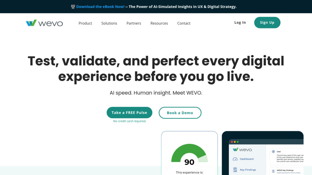 WEVO.ai preview
