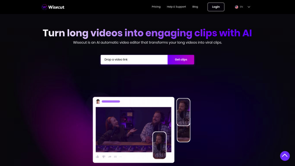 Wisecut AI preview