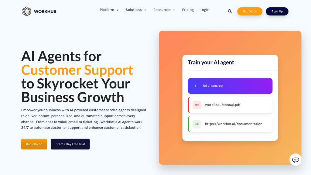 WorkHub preview