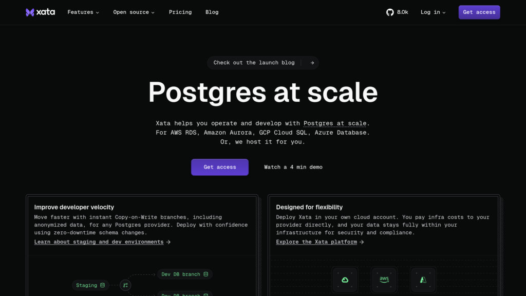Xata.io preview
