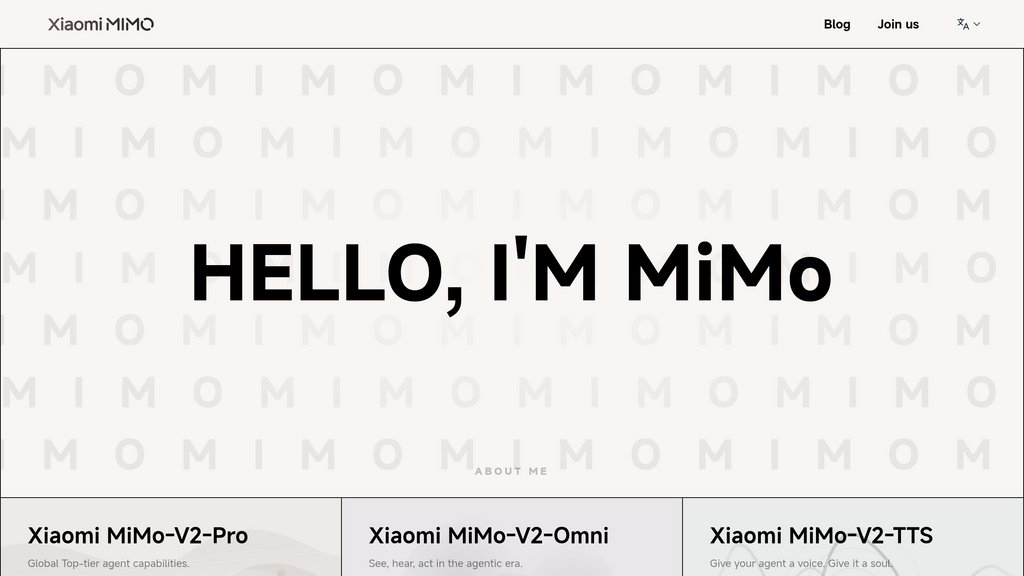 Xiaomi MiMo preview
