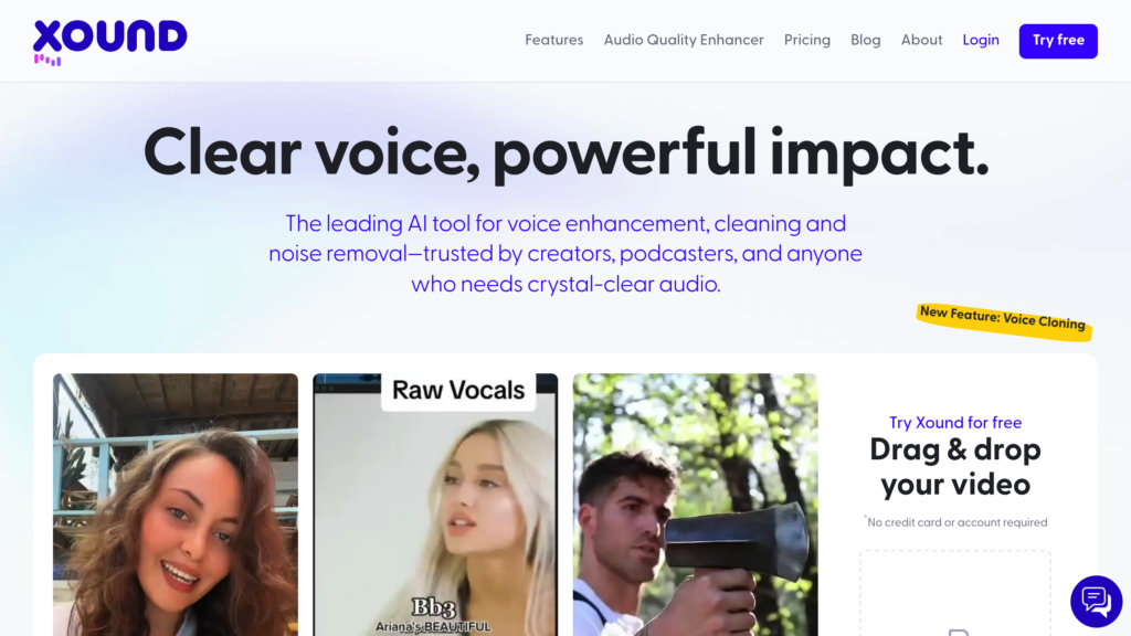 Xound.io preview