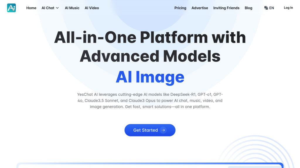 YesChat AI preview