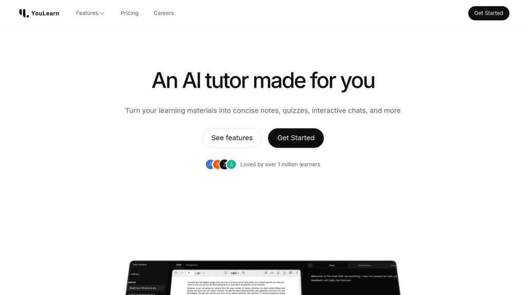 YouLearn AI preview