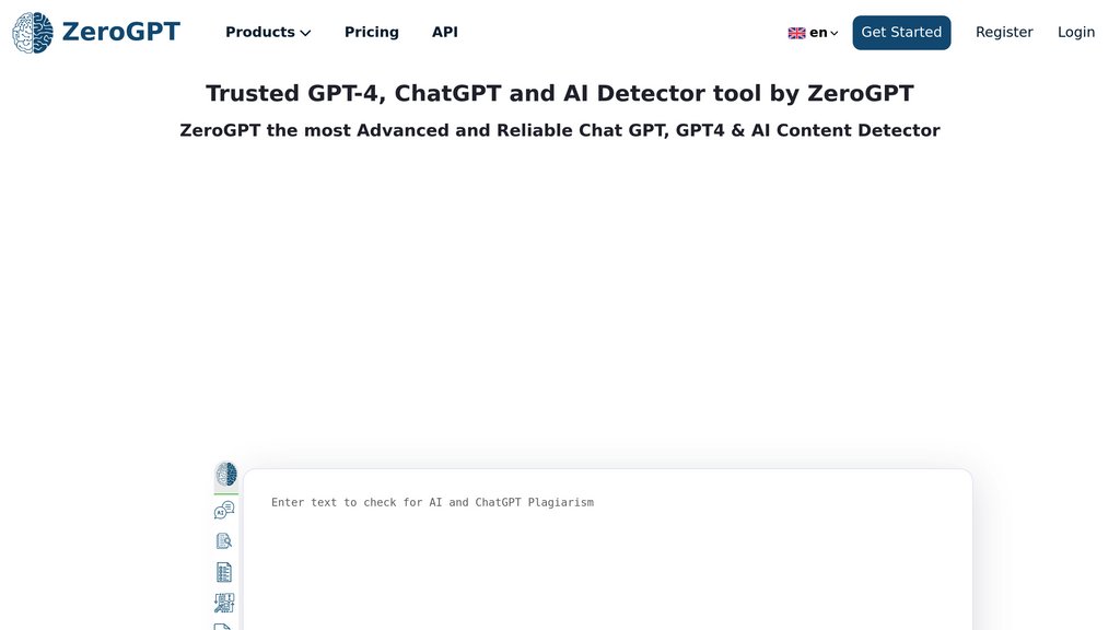 ZeroGPT preview